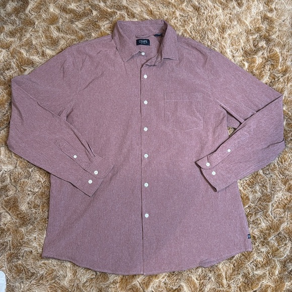 Chaps Men's Brown Shirt SIZE XL - Picture 4 of 10